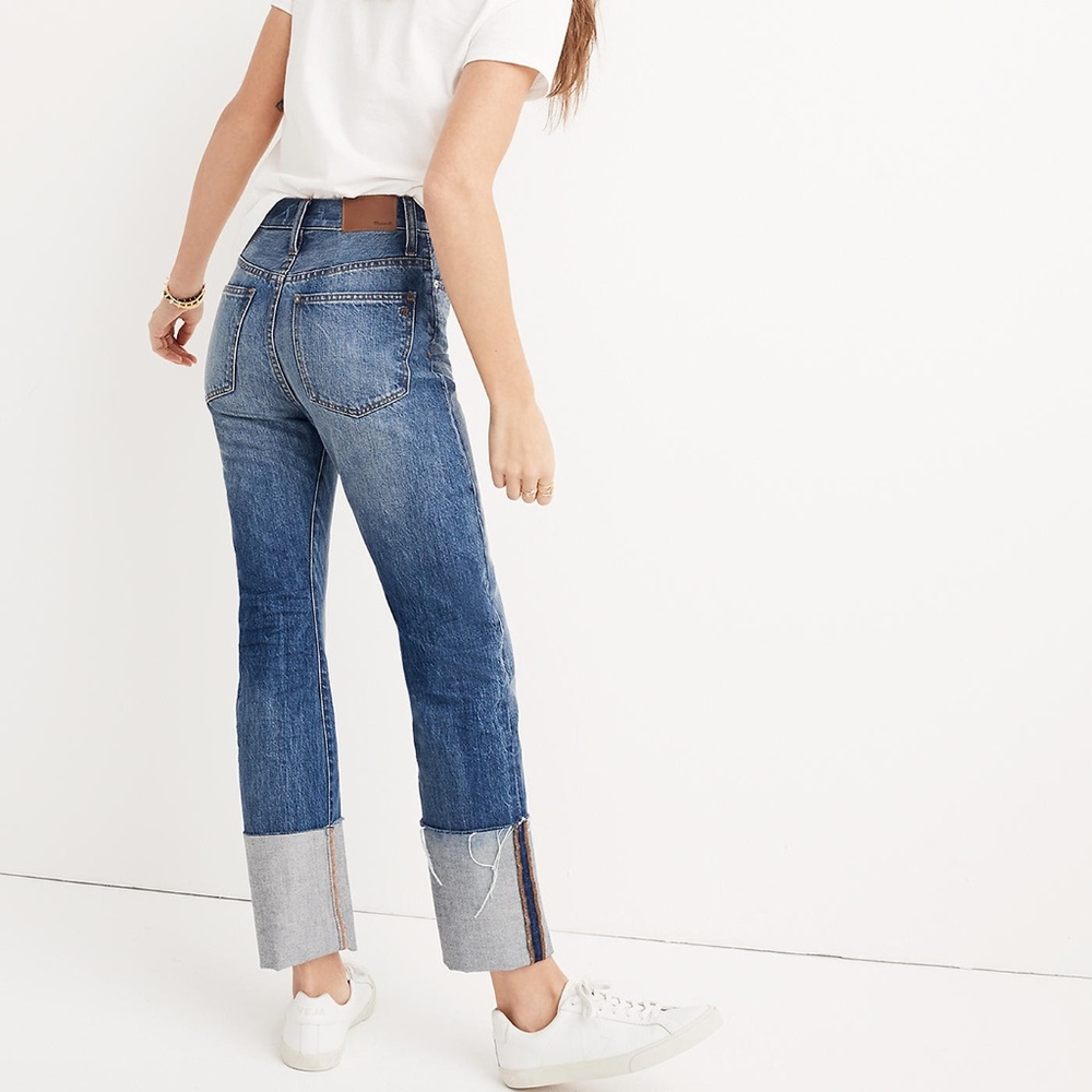 Madewell Rigid Straight Crop Jeans, 25